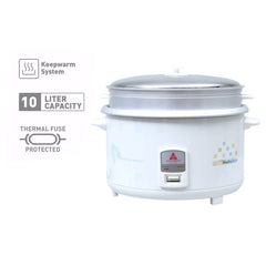 Hanabishi Rice Cooker 10L capacity estimated serves 100 persons HHRC-100FS