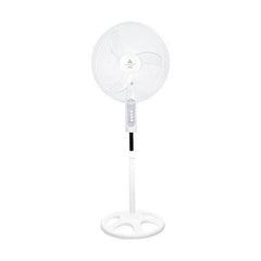 Hanabishi Aesthetic 16 inch Stand Fan Electric Fan White WM16SFWHT