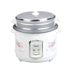 Kyowa 1.8L serves 8-10 cups Rice Cooker with Steamer KW-2006(WHT)