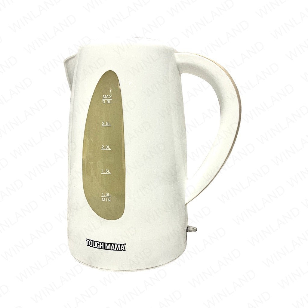 Tough Mama by Winland 3.0L Plastic Jug type concealed heating kettle w/ water level indicator