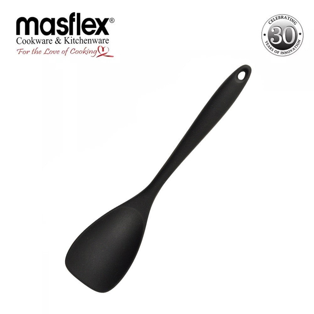 Masflex by Winland Silicone Solid Spoon L 28.7 cm x W 6.2 cm Made of Silicone & Nylon HI-973