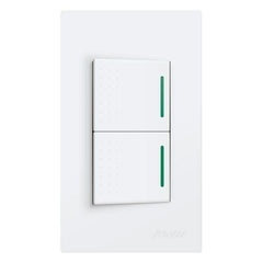 Royu by Winland WD 2 Gang 1 way Switch WD513