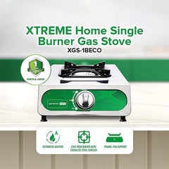 Xtreme Cooking Stove Single Burner Stainless Gas Stove XGS-1BECO