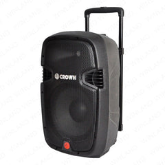 Crown 1pc 2-Way 12 Inches Professional Baffle Trolley Speaker PRO-2008