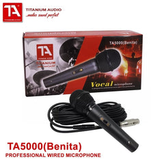 Titanium Audio (Benita) Professional Mic Unidirectional Wired Dynamic Microphone TA5000