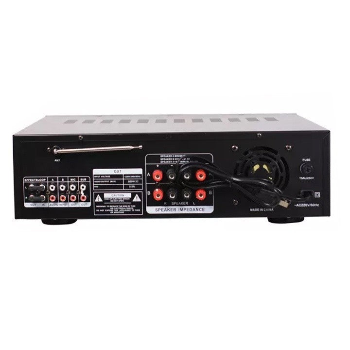 Titanium Audio TA GX-7UB Stereo Integrated Amplifier 800W x 2 w/ Bluetooth USB