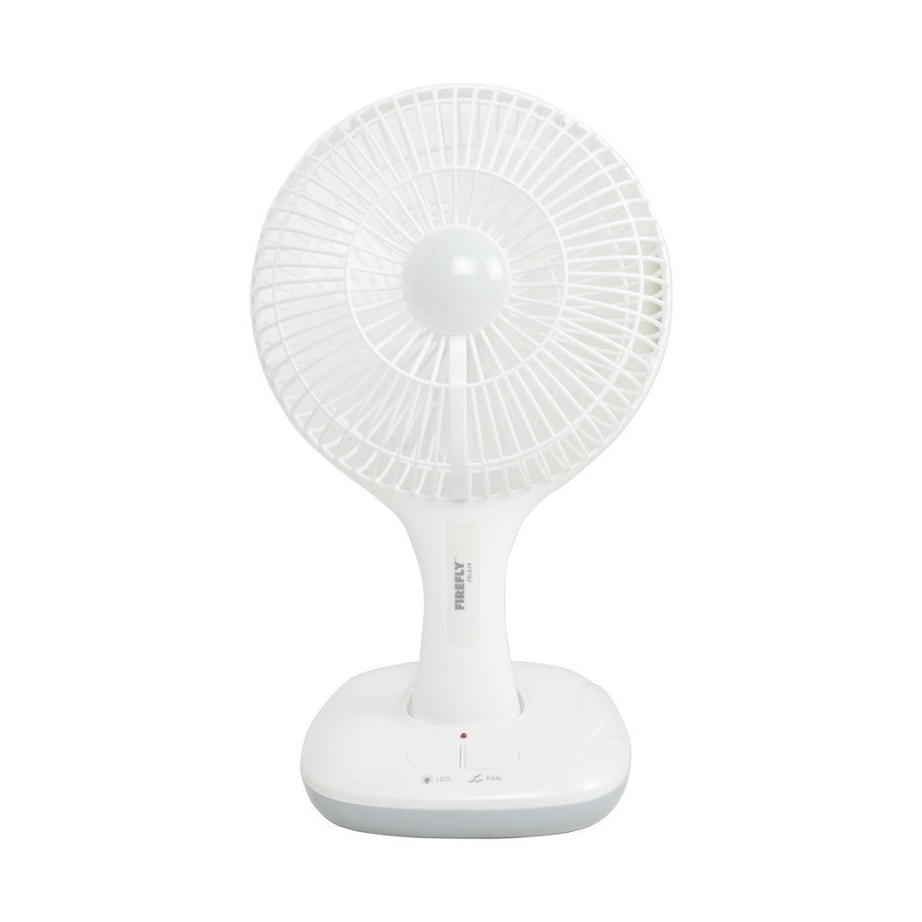 Firefly Reliable Rechargeable Potable Fan with LED Night Light FEL619