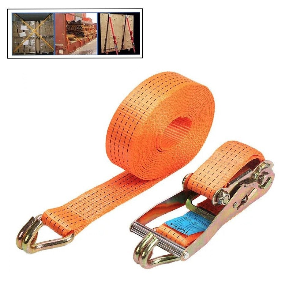 Lotus by Winland 8m Ratchet Straps Tie Down Hold Secure Cargo Straps 3T x 8M LTSX38-8RT