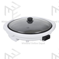 Kyowa Round Grooved Non-stick Electric Griller 1500watts KW-3758