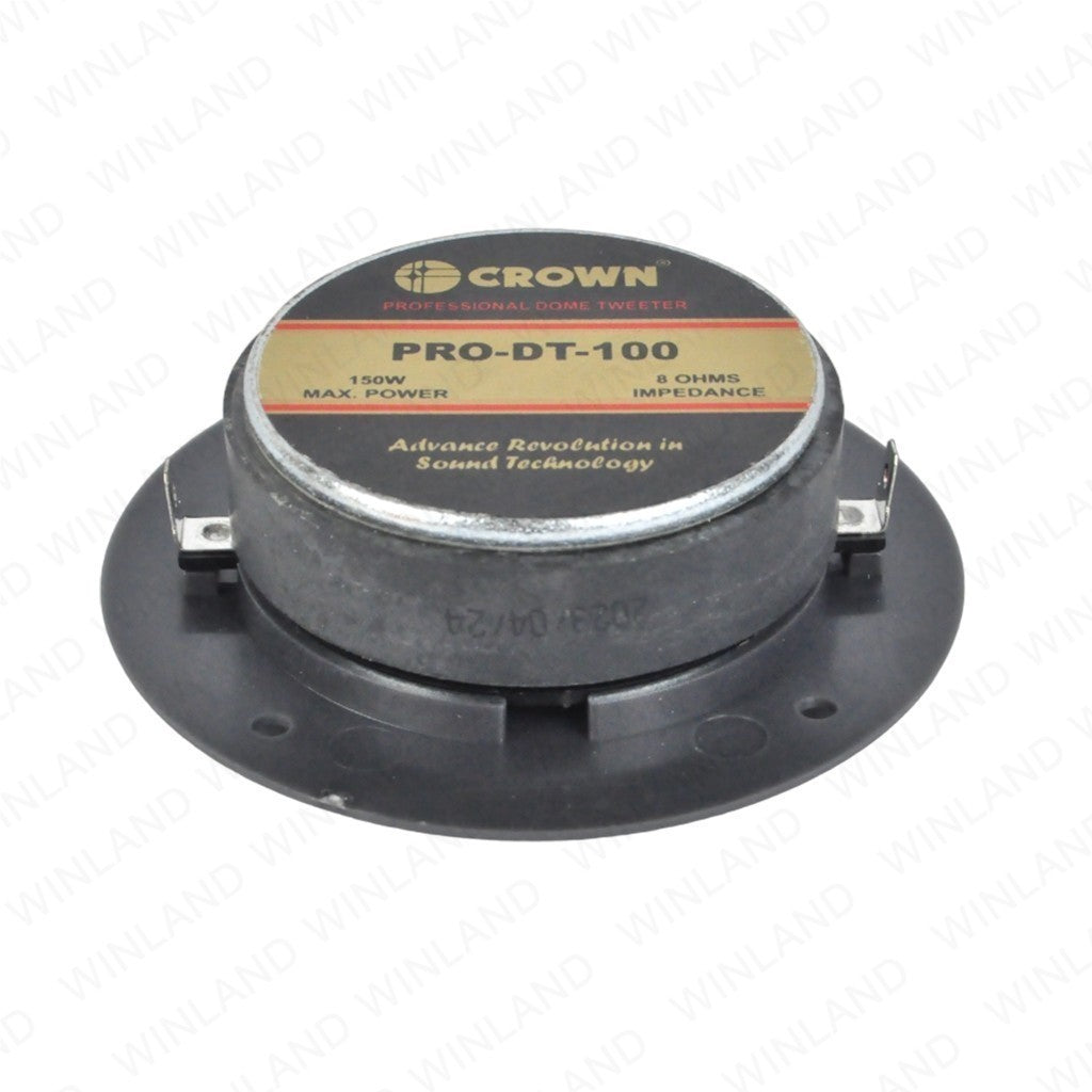 Crown Professional Metal Dome Tweeter PRO-DT-100 (1)piece per order