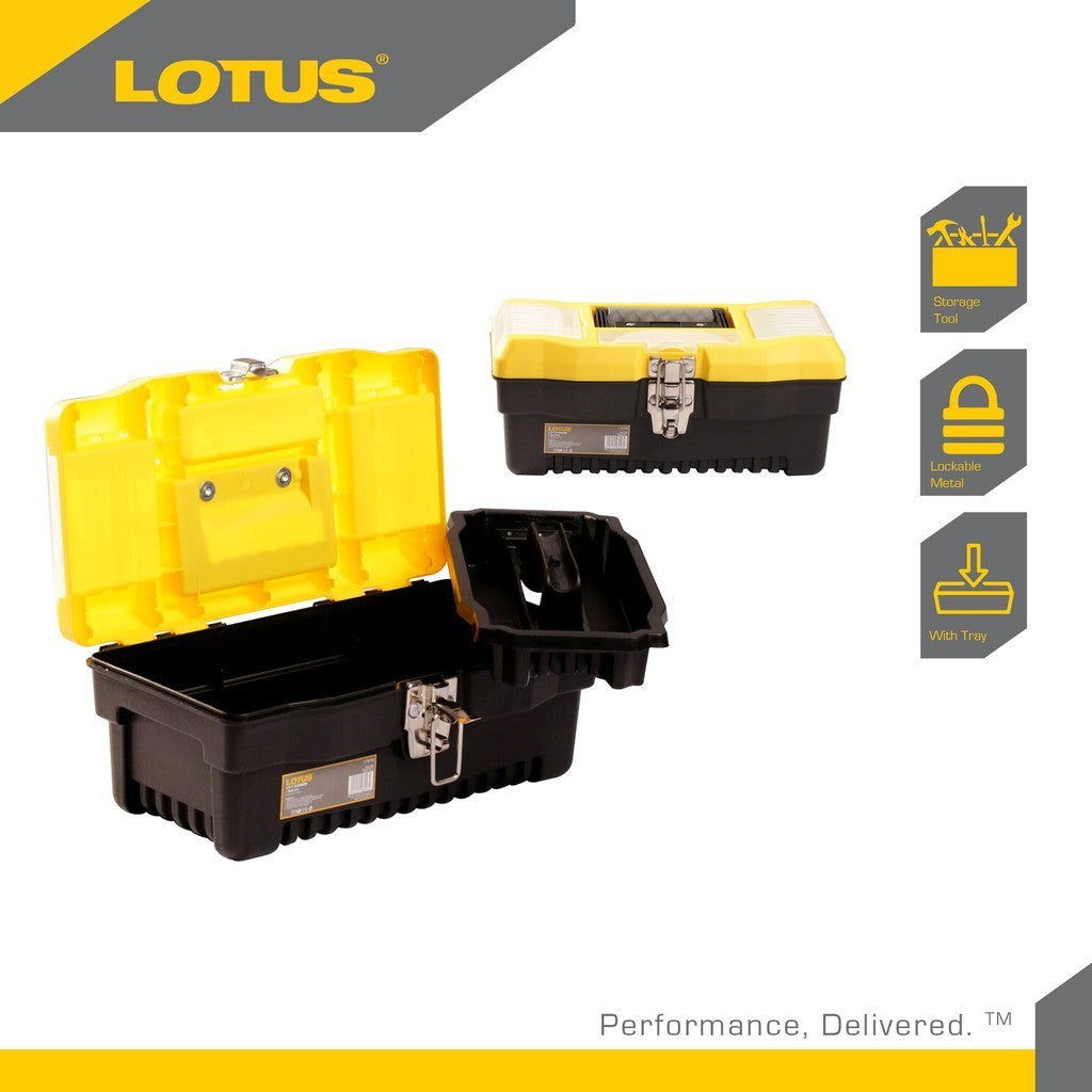 Lotus 13inches Tool Box Storage Organizer (NEW) LTB750