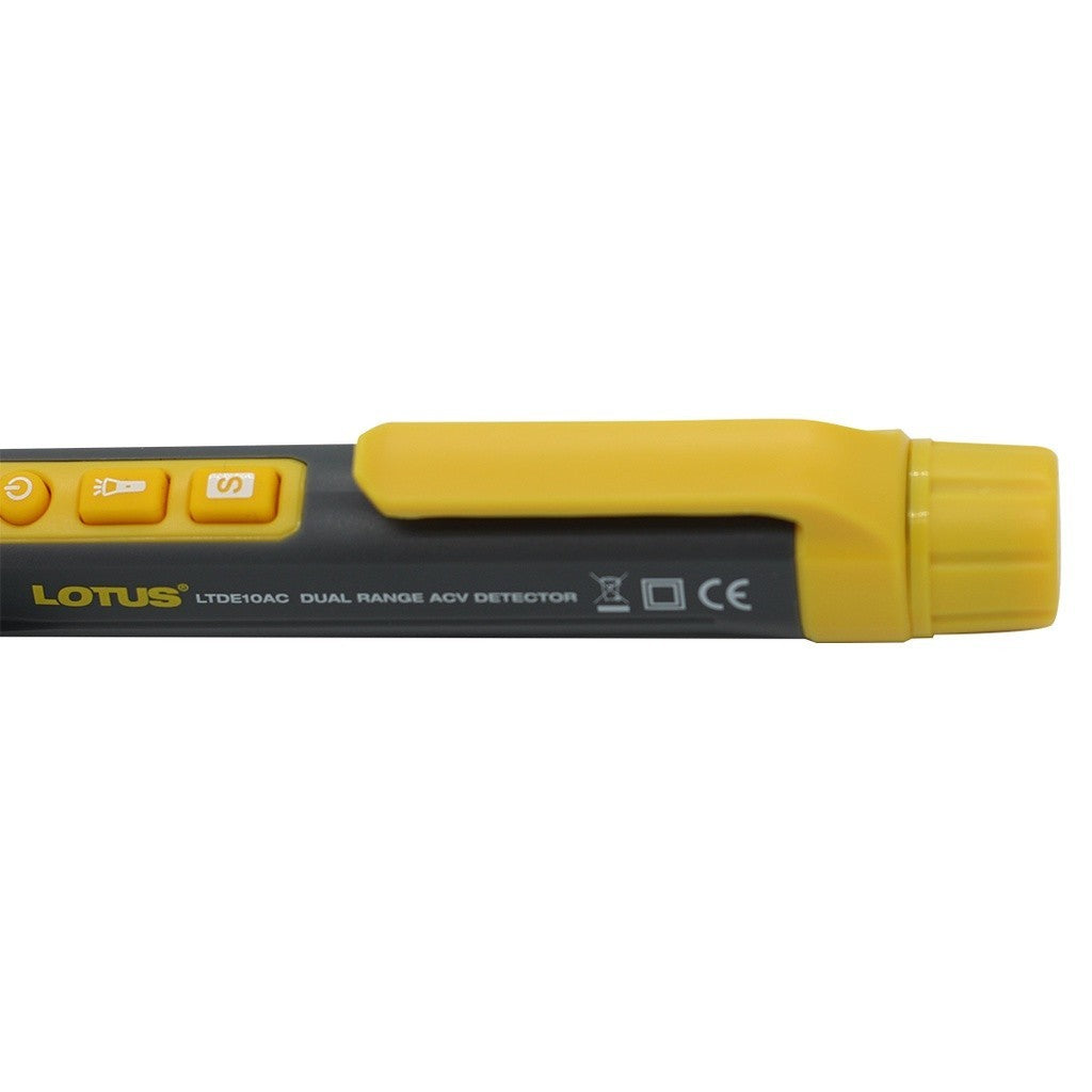 Lotus Dual Range AC Power Test Pencil Voltage Electrical Detector Tester Meter Detector