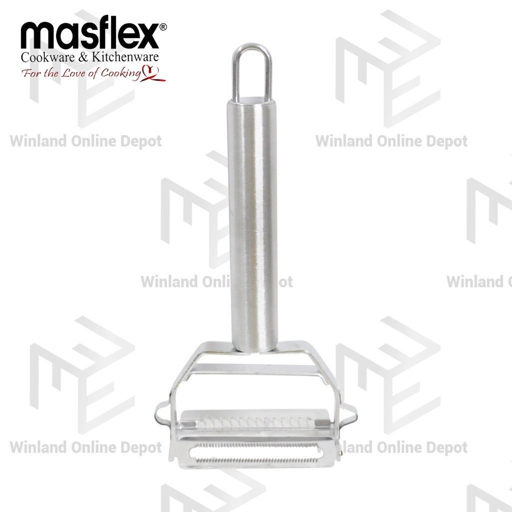 Masflex by Winland Stainless Steel Multi-functional Dual Blade Peeler CL-1049