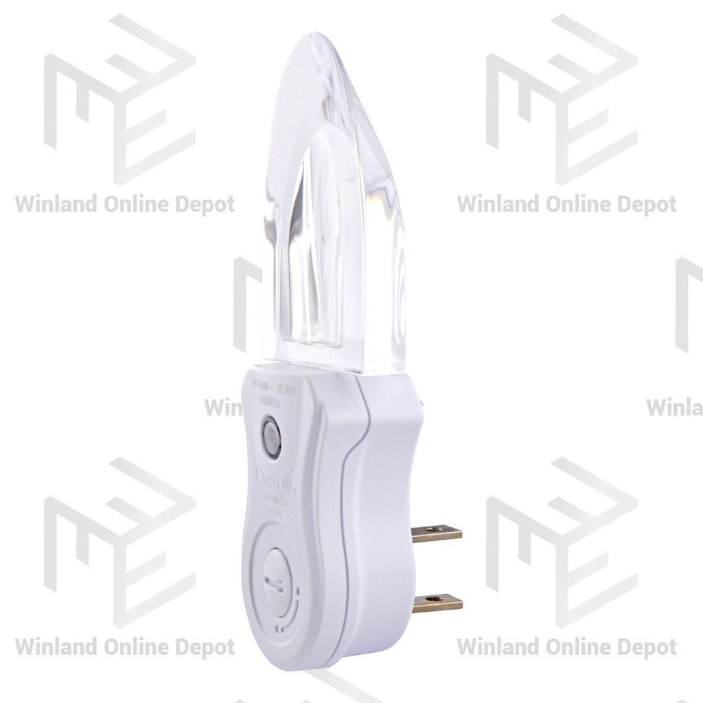 Omni by Winland Optical LED Night Light with Built-in Light Sensor DNL-121-PK