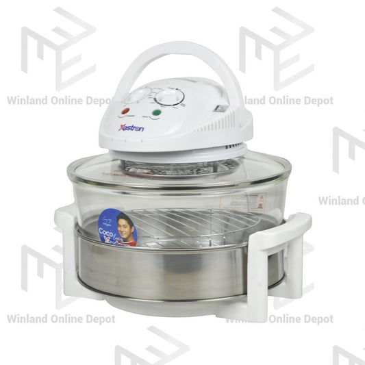 Astron by Winland 7 in 1 Turbo Broiler w/ Tough Tempered Glass Pot 17L (White) 1300w