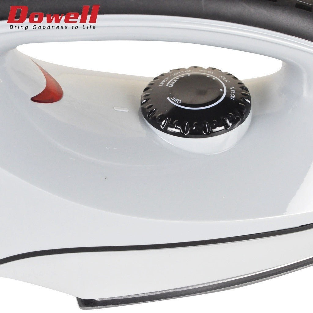 Dowell by Winland Non-stick Soleplate Lightweight Flat Dry Iron for Clothes DI-748NS