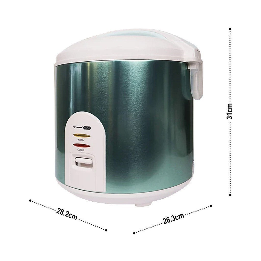 Xtreme HOME 2.2L Jar Type Rice Cooker serves 12cups with steamer XH-RC-JAR12