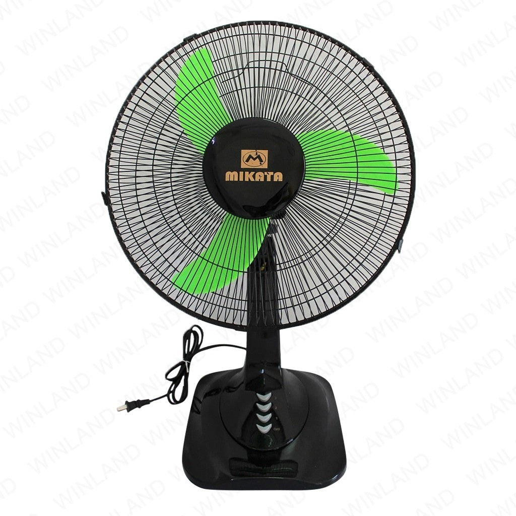 Mikata 16 Inches / 405mm Desk Fan / Electric Fan 50W (3-Banana Blade) MIK-MDF-1645B