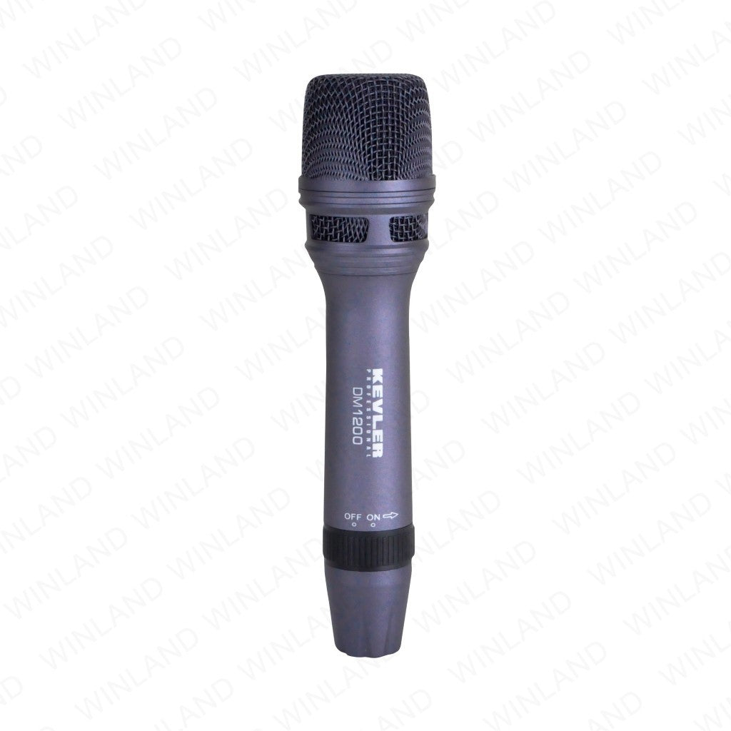 Kevler Professional Precision Crafted Super Cardioid Dynamic Mic Microphone DM-1200