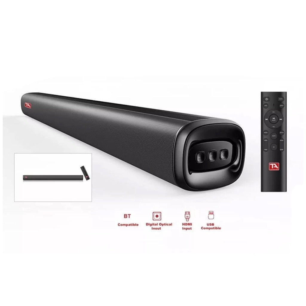 Titanium Audio TASB-90W 2.1 Channel Multimedia Soundbar w/ Bluetooth/USB/Optical/HDMI 90W