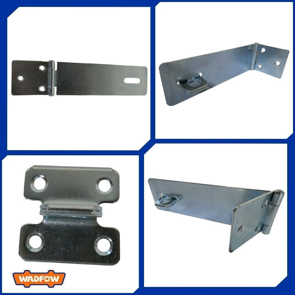 Wadfow Stainless steel Padlock Hasps and Staple with (7)pieces of fasteners screw