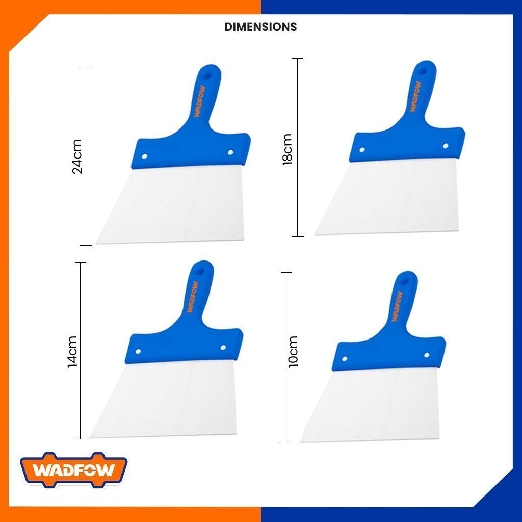 Wadfow Drywall Taping Knives Trowel Paint Cleaner