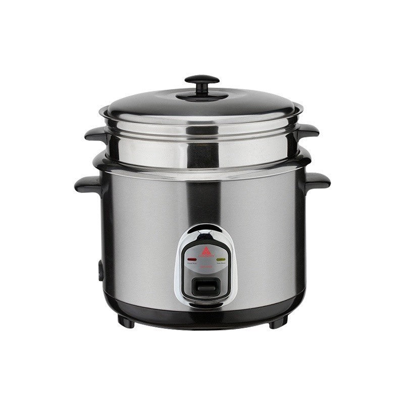Hanabishi by Winland Rice Cooker 1.4L serves 7 cups Stainless Steel w/ Steamer HHRC14PSS