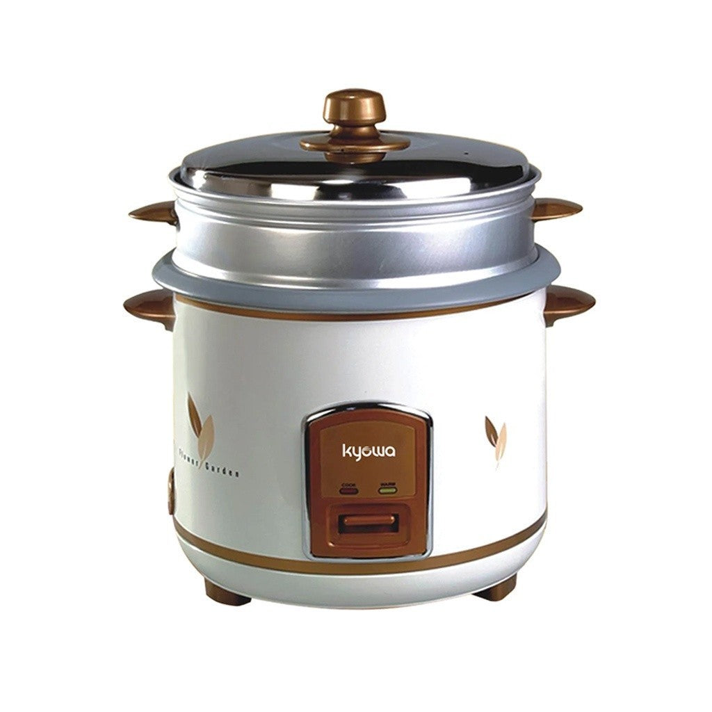 Kyowa 0.6L serves 1-2 cups Rice Cooker with Steamer KW-2021(BRWN)