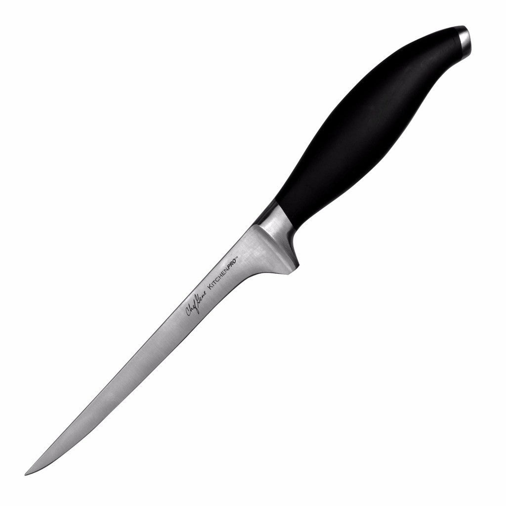 Kitchenpro by Masflex Super Sharp Professional 6 inch Fillet Knife Flair Handle