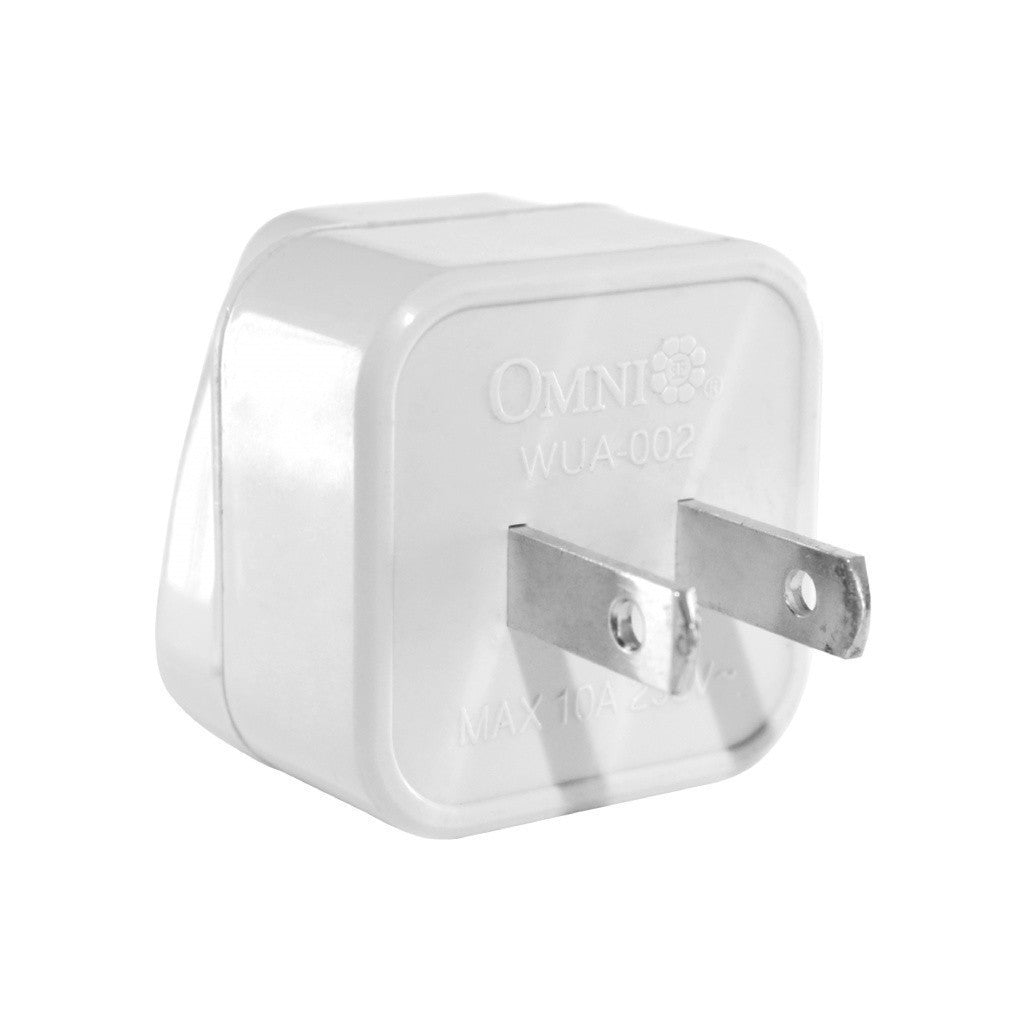 Omni by Winland Universal Socket Adapter Plug Adapter Outlet Adapter - WUA-002