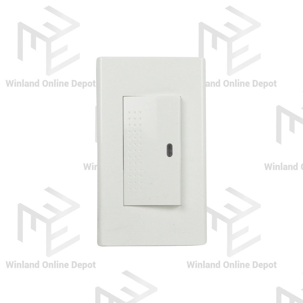 Royu by Winland Wide Series 1-Gang Switch w/ LED Set (10A / 250V~) WD601