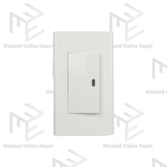 Royu by Winland Wide Series 1-Gang Switch w/ LED Set (10A / 250V~) WD601