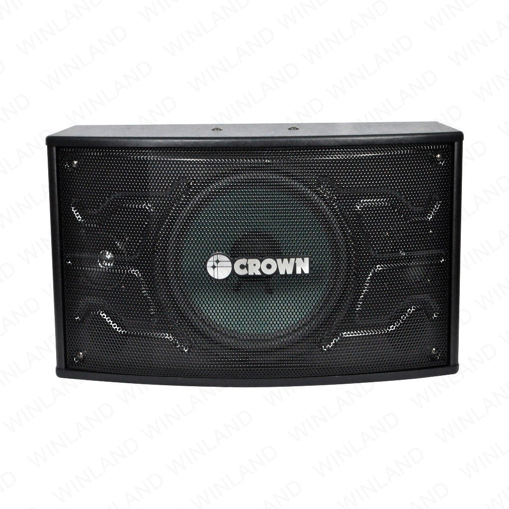 Crown 2pcs 3-Way 10 Inches Karaoke Speaker System 8 Ohms BF-108