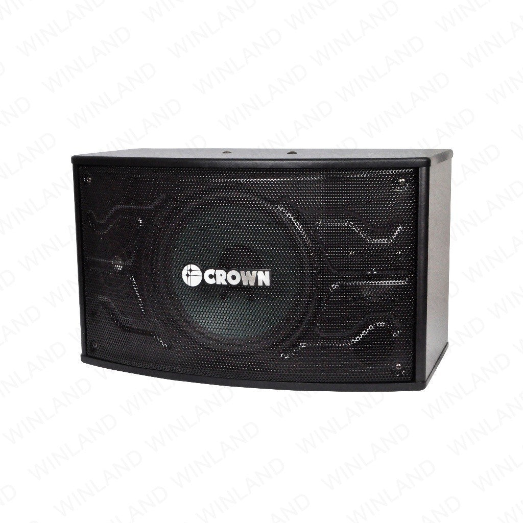 Crown 2pcs 3-Way 10 Inches Karaoke Speaker System 8 Ohms BF-108