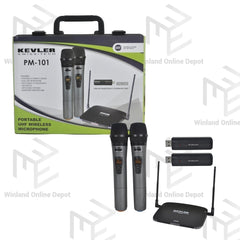 Kevler PM-101 Portable UHF Wireless Microphone