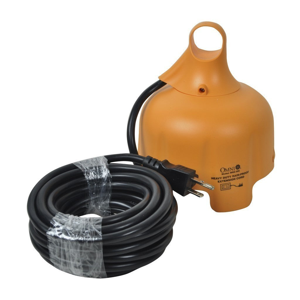 Omni by Winland Heavy Duty Rain-Proof | Weather Proof Power Extension Cord WRE-306