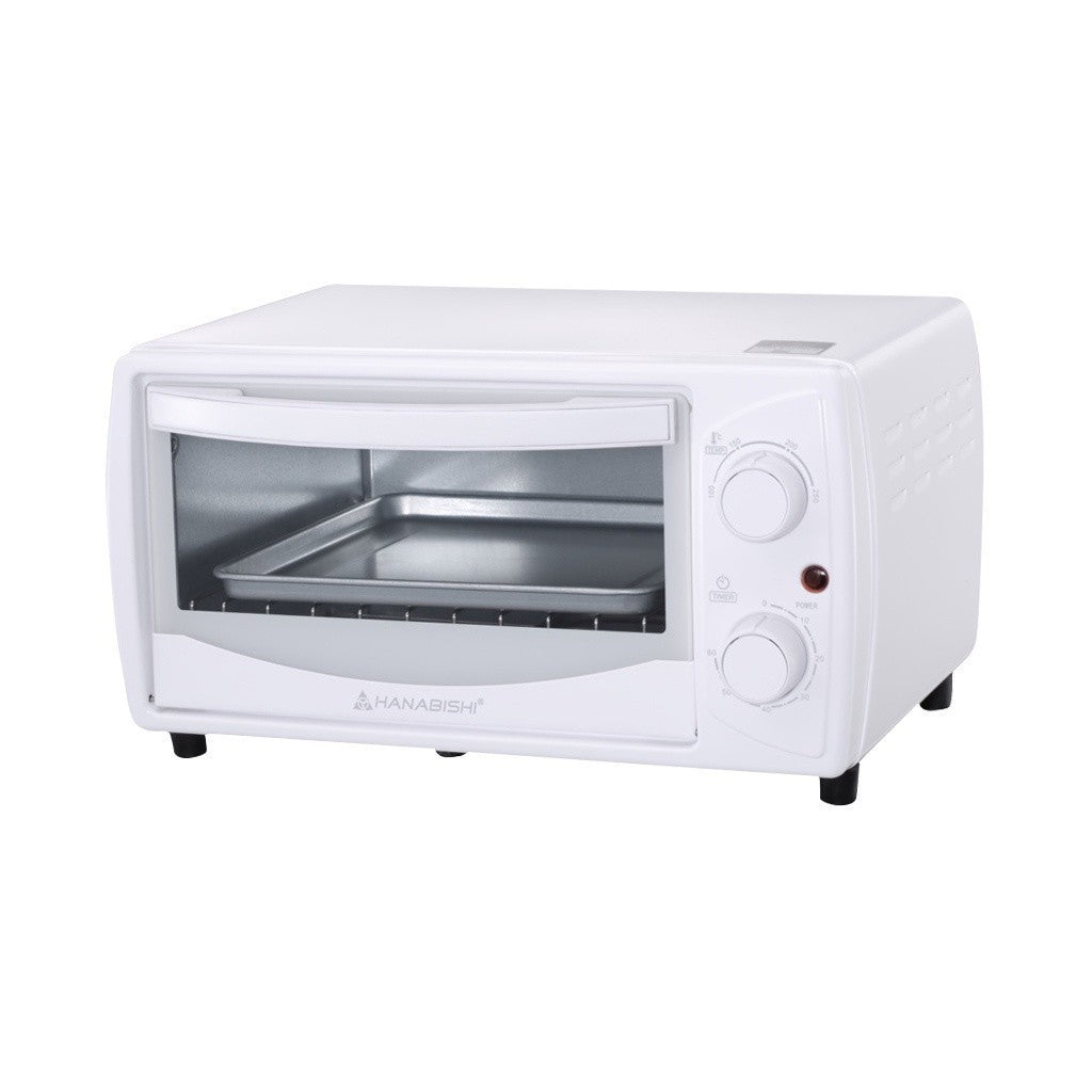 Hanabishi by Winland Aesthetic Stainless Steel Electric Oven Toaster 10L Pizza Oven HO10WHT