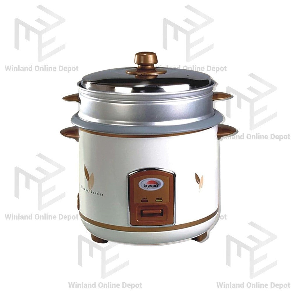 Kyowa by Winland Rice Cooker 1.0 Liter / 5 cups w/ Keep Warm System & Steamer KW-2022