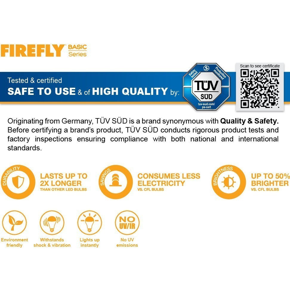 Firefly by Winland LED A-BULB 5W 15000 hours EBI105DL