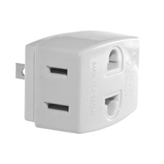 Omni by Winland Octopus Adapter Triple Tap to Flat Pin Plug Adaptor Outlet Socket WOA-003