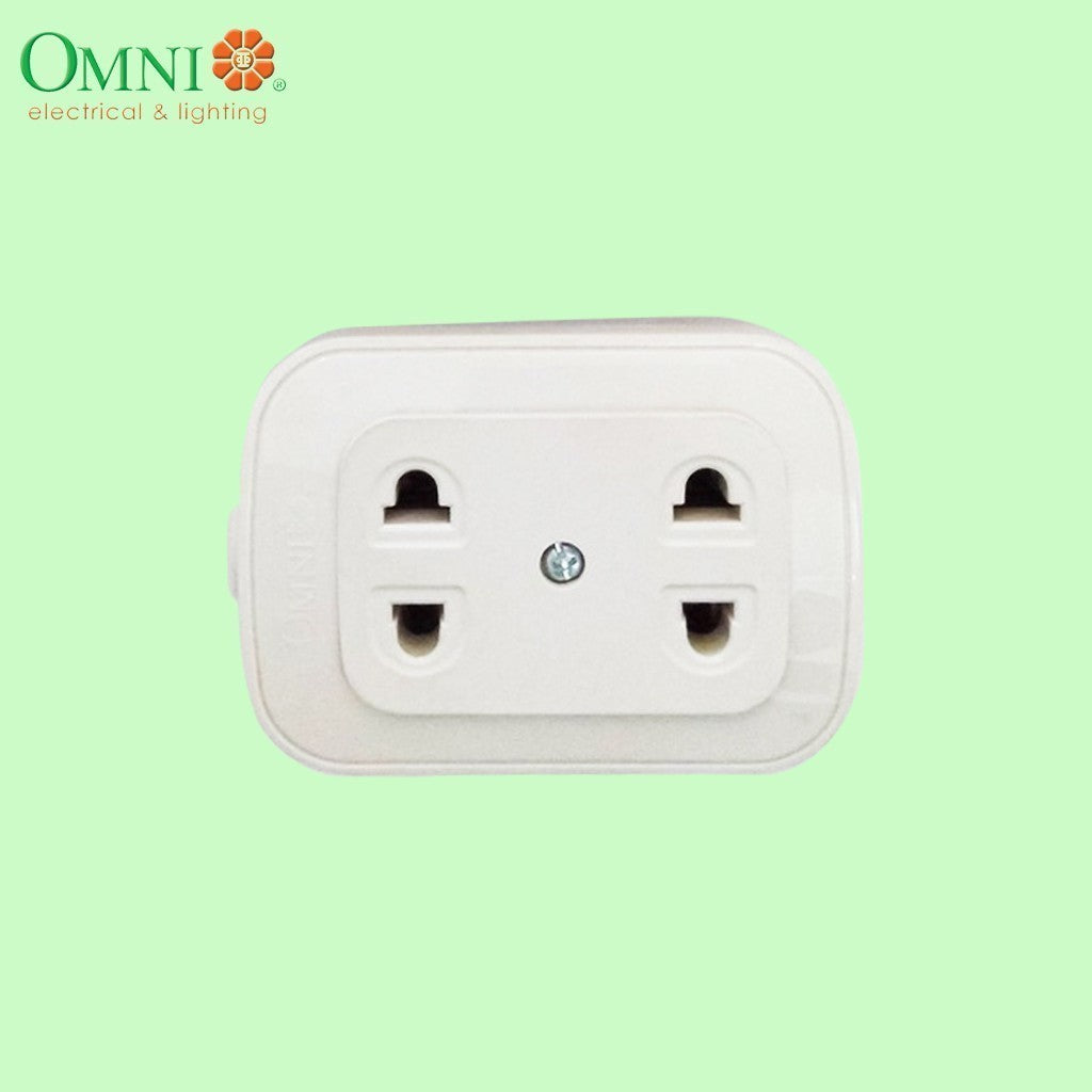 Omni by Winland Surface 2 Gang Convenience outlet 10A | 250V Original WSO-002