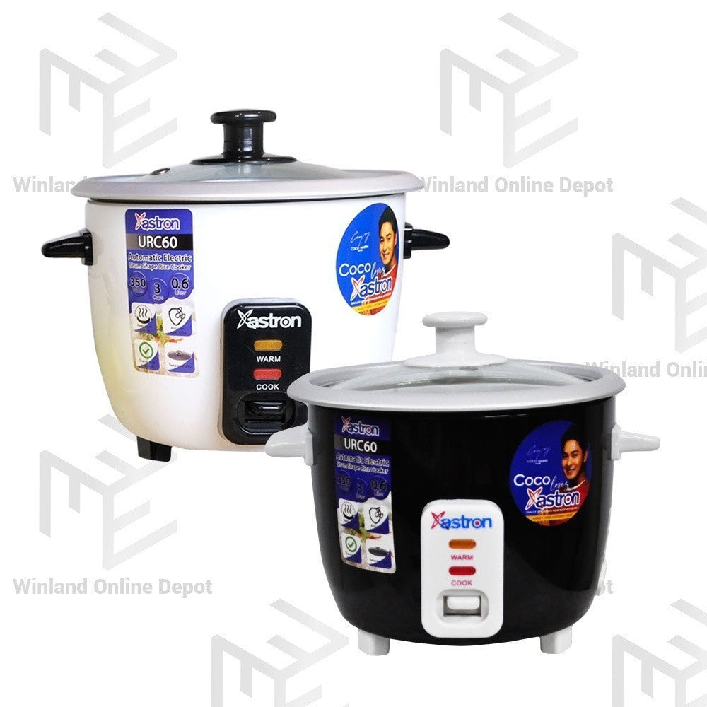 Astron Automatic Electric Drum Shape Rice Cooker 0.6L | 3 Cups 350W URC-60