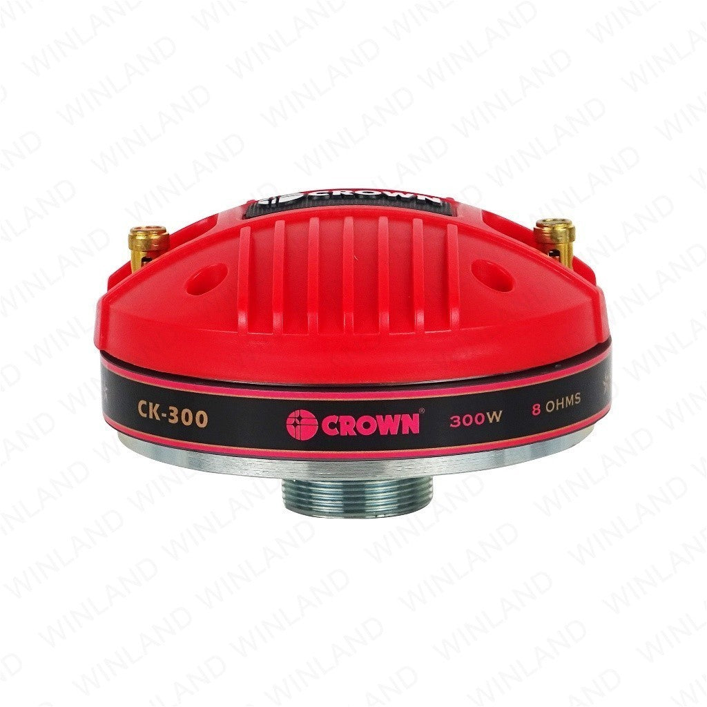 Crown 1pc Compression Driver Unit 300W 8 Ohms 44mm VC CK-300