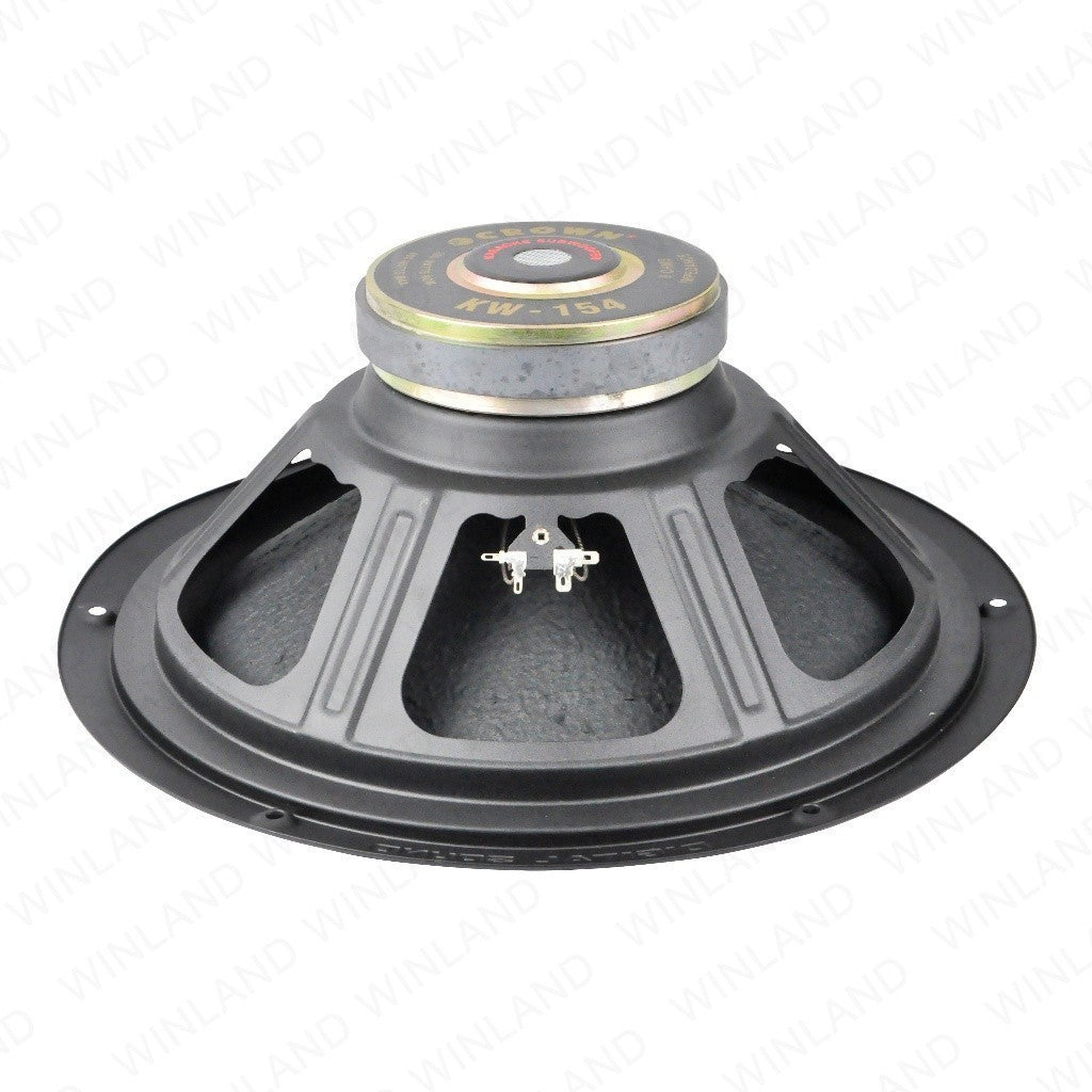 Crown 200W to 400W max 8 Ohms 15 Inches Karaoke Woofer Speaker KW-154 (1)piece per order