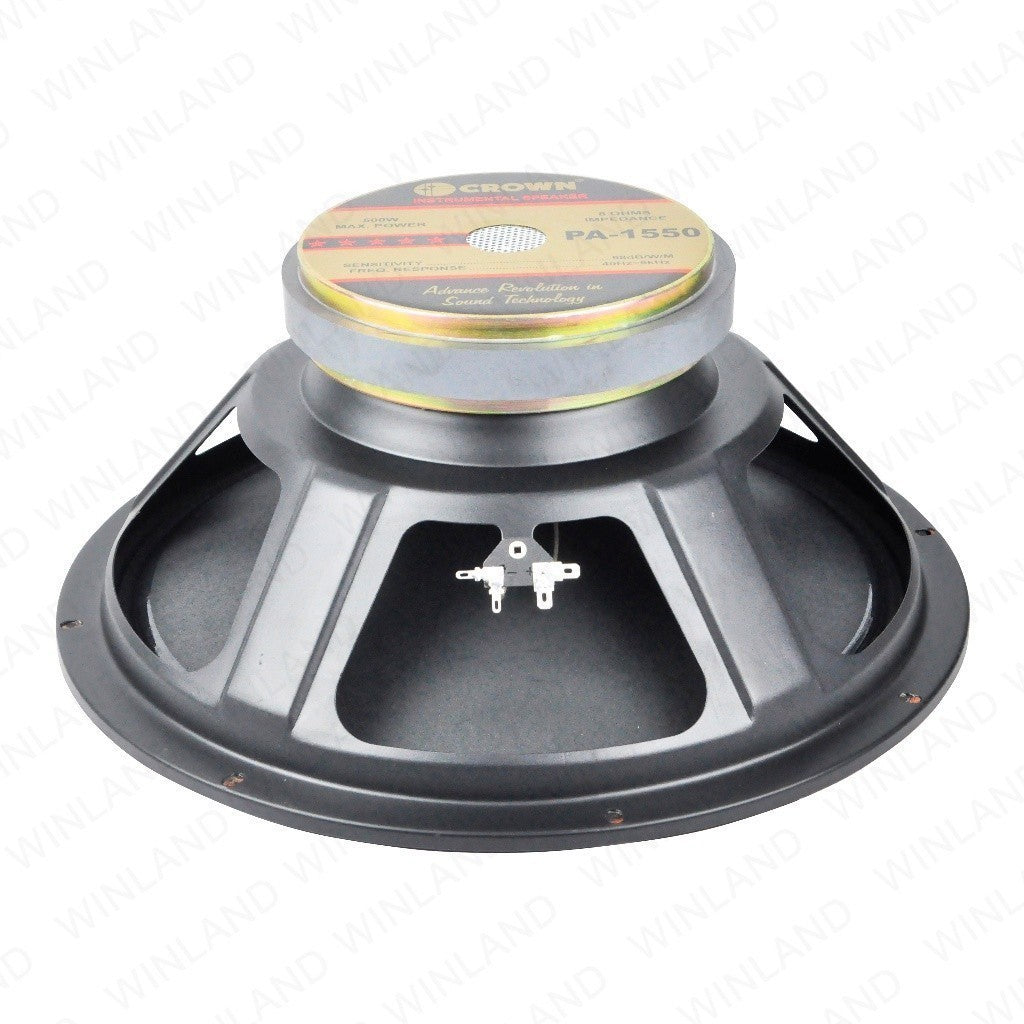 Crown 1pc 15 Inches Instrumental Speaker Audio 500W | 8 Ohms PA-1550