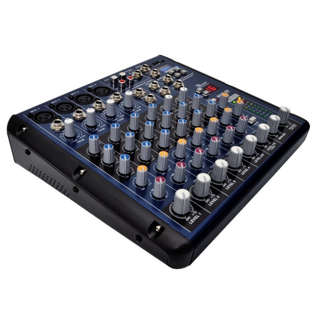 Kevler Original 8 Channel Audio Sound Mixer with DSP Effect, USB, Bluetooth,MP3 SMR-8BT