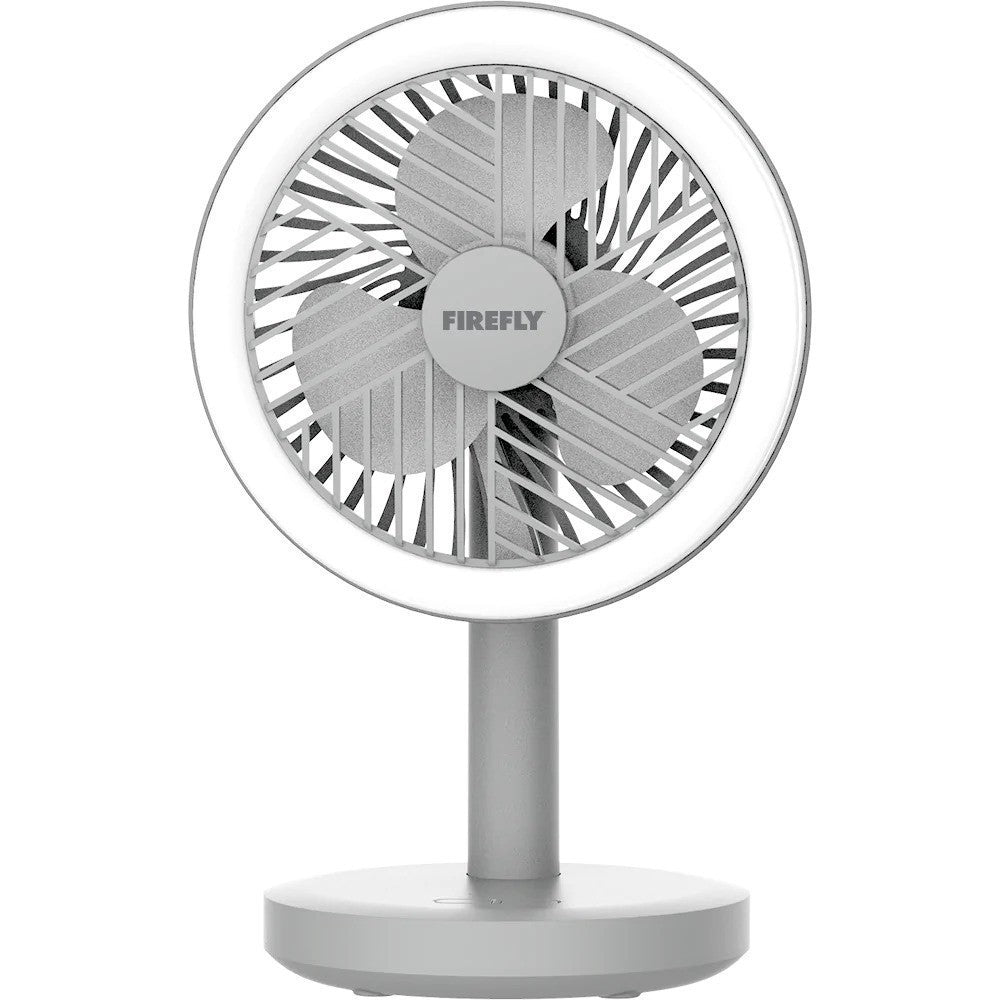 Firefly by Winland Rechargeable Mini Fan with Night Light/Ring Light-FEL657