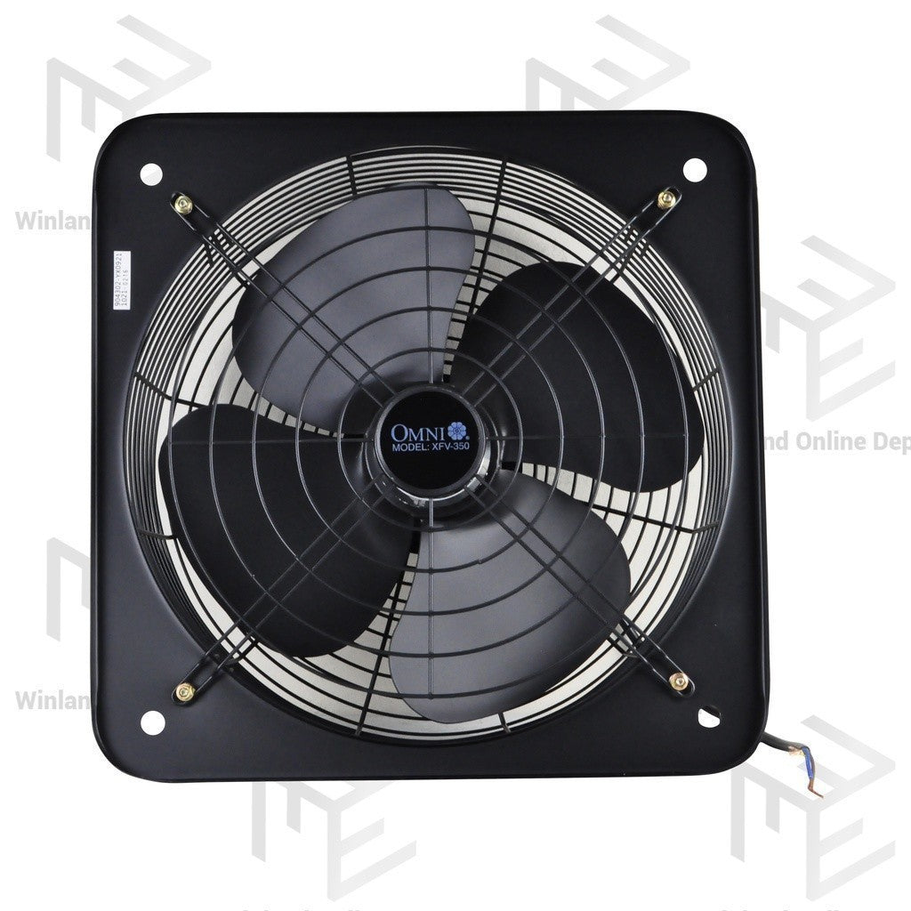 Omni by Winland Industrial Wall Mounted Exhaust Fan 14inch with Grille XFV-350