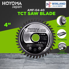 Hoyoma japan by Winland TCT Saw Blade for Aluminum AMF-04-40
