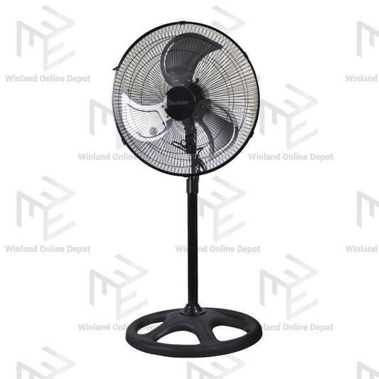 Astron by Winland Omni 18" Industrial Stand Fan | Electric Fan 65W (Black) ISF-1845